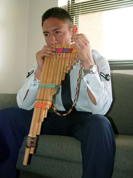 The Zampoña pan flute from the Andes